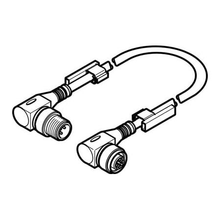 Connecting Cable NEBU-M12W5-K-0.5-M12W5